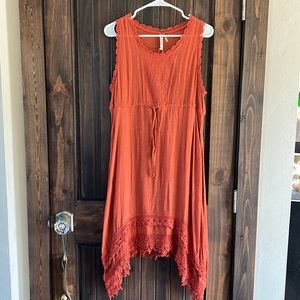MonoReno Rust sun dress